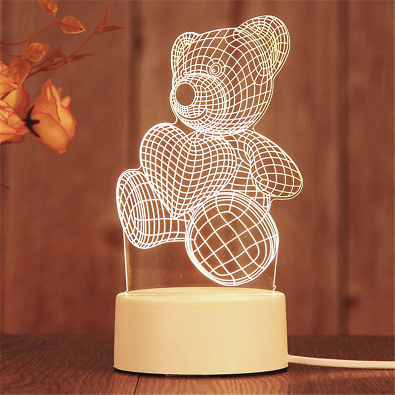 3D Acrylic Love Illuminator