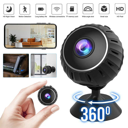 Compact Wireless Nanny Cam HD 1080P DVR
