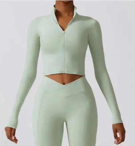 Sleek Zip Yoga Jacket