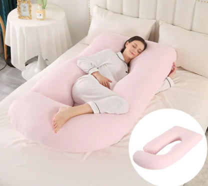J-Shaped Pregnancy Support Pillow