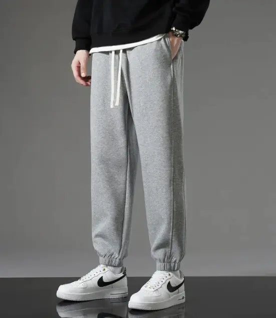 All-Match Men's Flat-Leg Pants