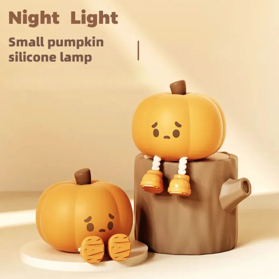 Silicone Pumpkin Spooky Light