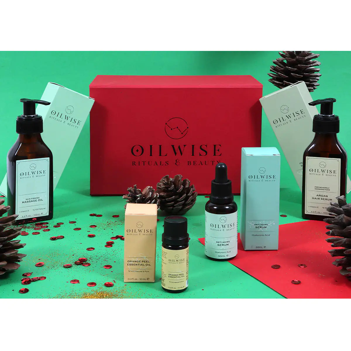 Oilwise Total Firming Essentials, Pure and Natural Extraction, Anti-Aging Hydration