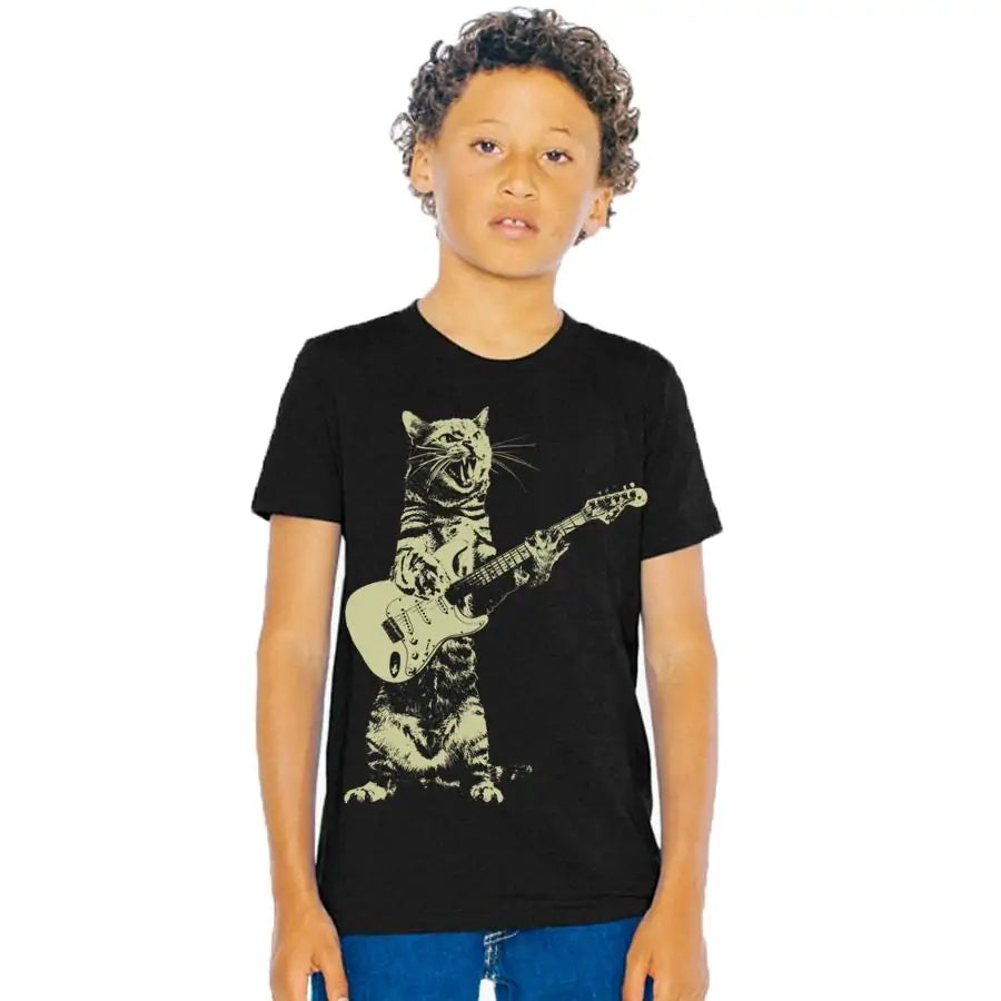 Guitar Kitty Kids Tee