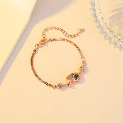 Black Swan Bracelet with Zircon for Fashion Statement