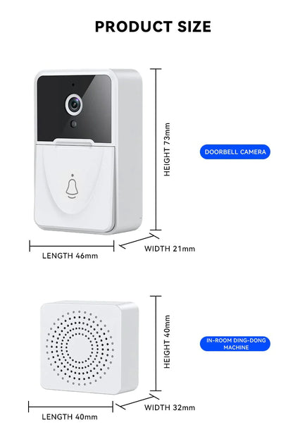 Smart WiFi Doorbell with Video Intercom