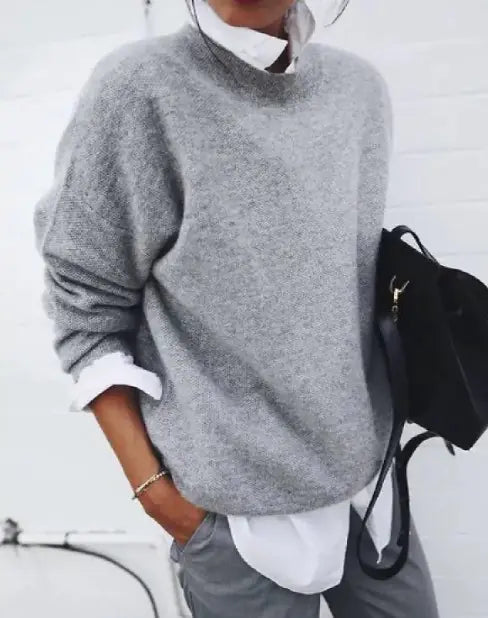 Luxurious Long Cashmere Pullover
