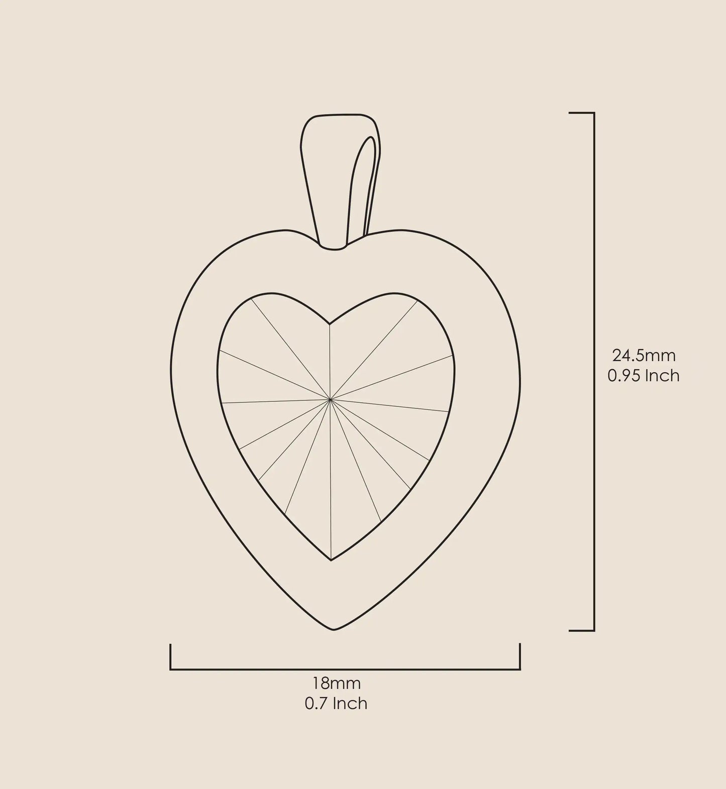 Multilingual Love Heart Jewelry Set