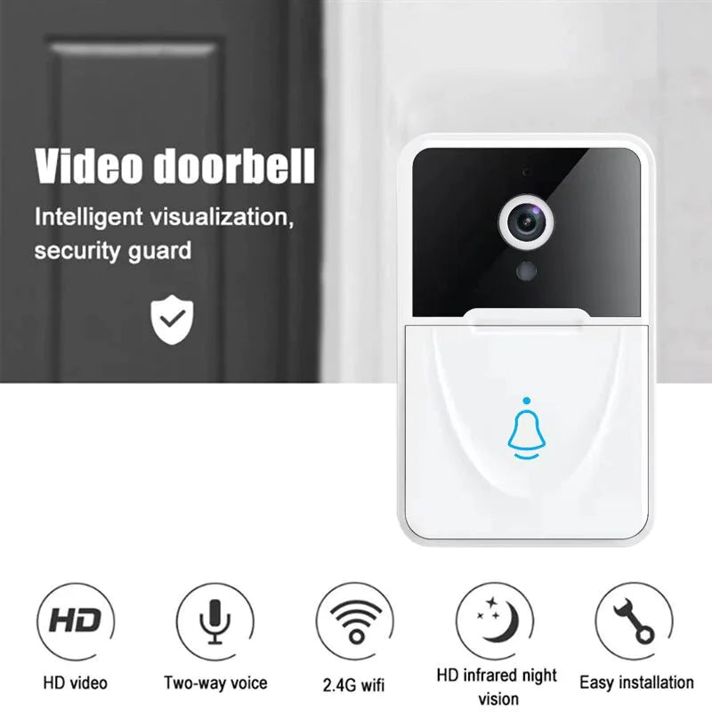 Smart WiFi Doorbell with Video Intercom