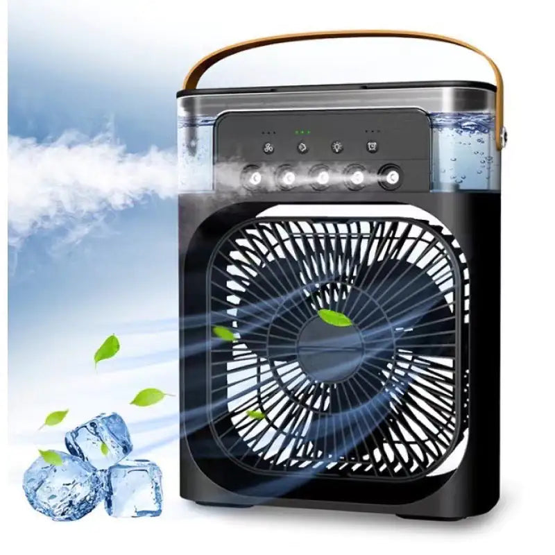 Compact 3-in-1 Air Cooler - Mini AC for Personal Spaces | Quick Cool + Humidifier | USA Shipping