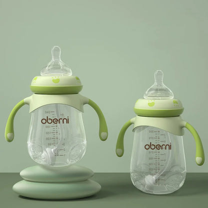 SafeGrip Wide-Mouth Baby Bottle: Anti-Colic &amp; Drop Resistant