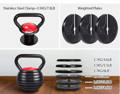 FlexWeight Kettlebell Set