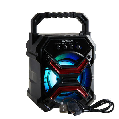 Compact Party Bluetooth Speaker with LED Effects