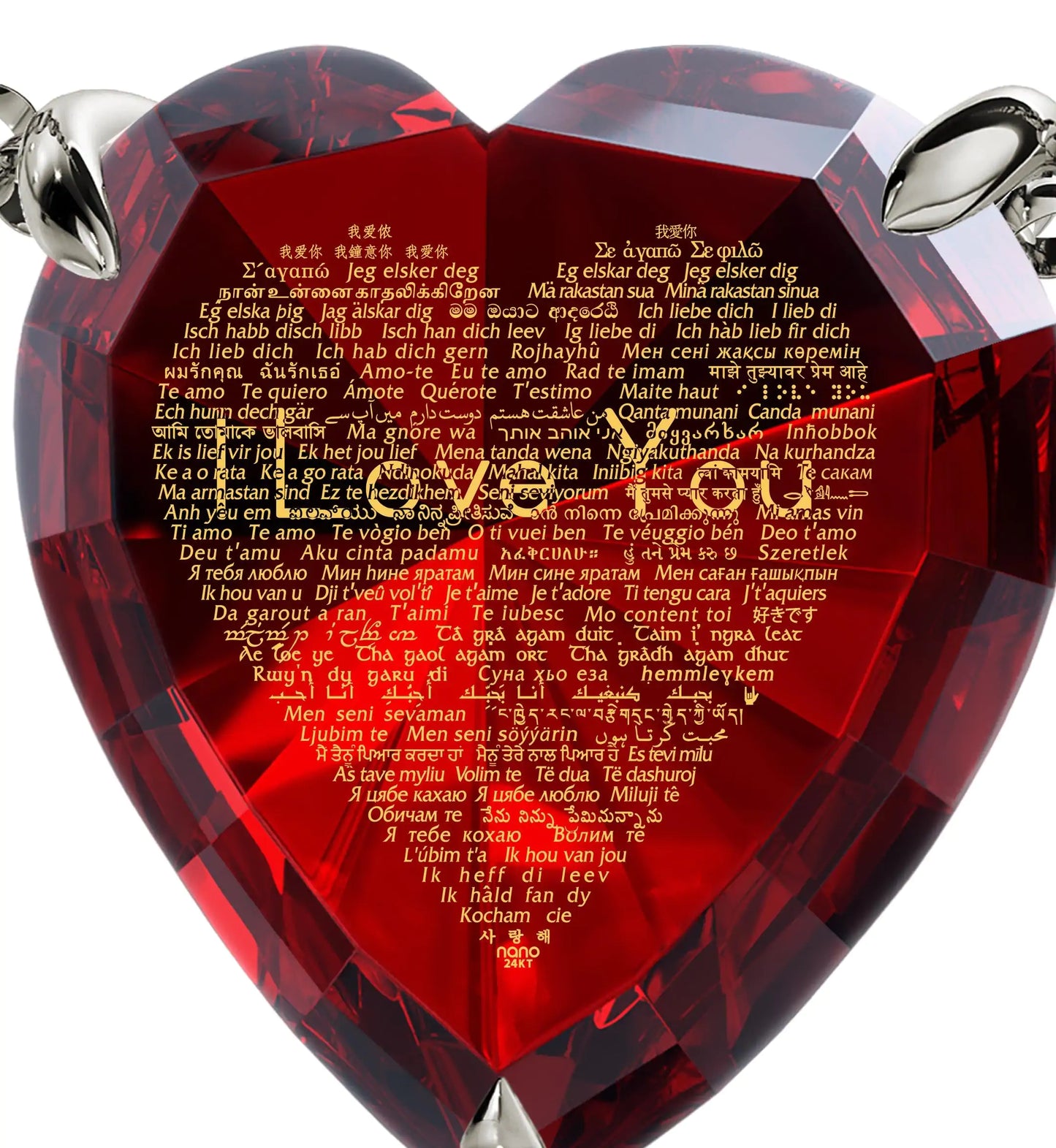 Heartfelt Silver 925 Love Pendant & Earrings Set