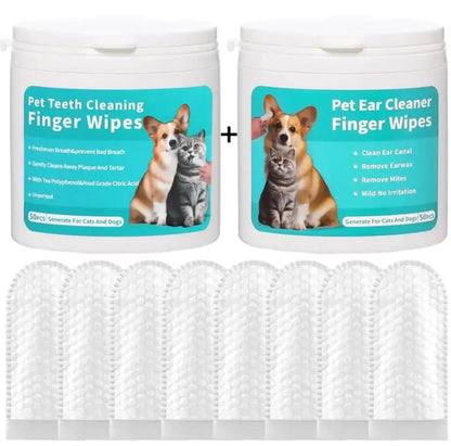 Pet Ear Clean Finger Pads