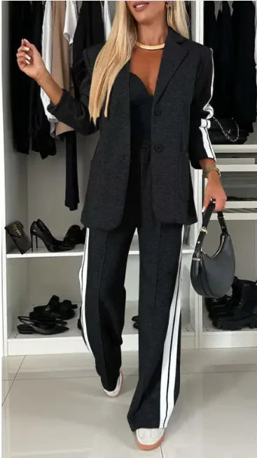 Autumn-Winter Classic Lapel Suit
