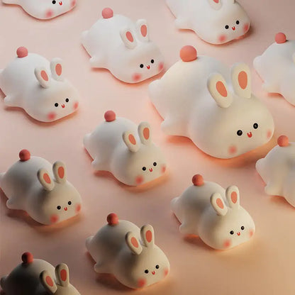 Rabbit Silicone Night Light with Touch Sensor