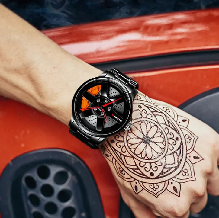 Futuristic Digital Timepiece