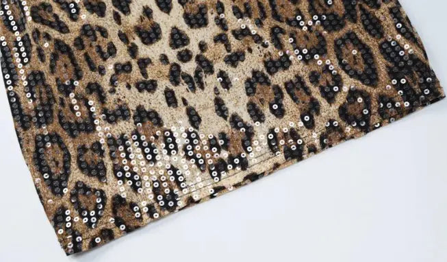 Chic Beaded Sling Dress