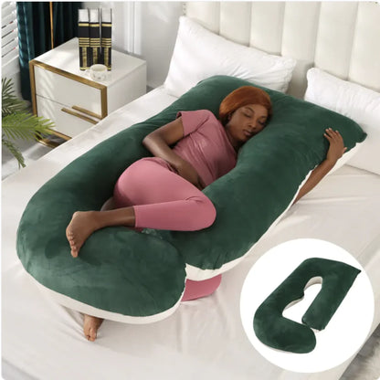 J-Shaped Pregnancy Support Pillow