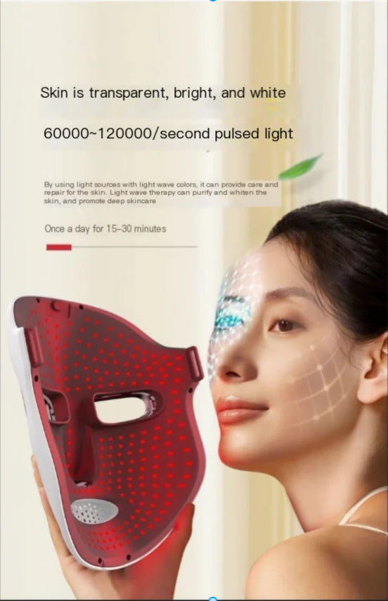 7-Shade LED Skincare Therapy Mask