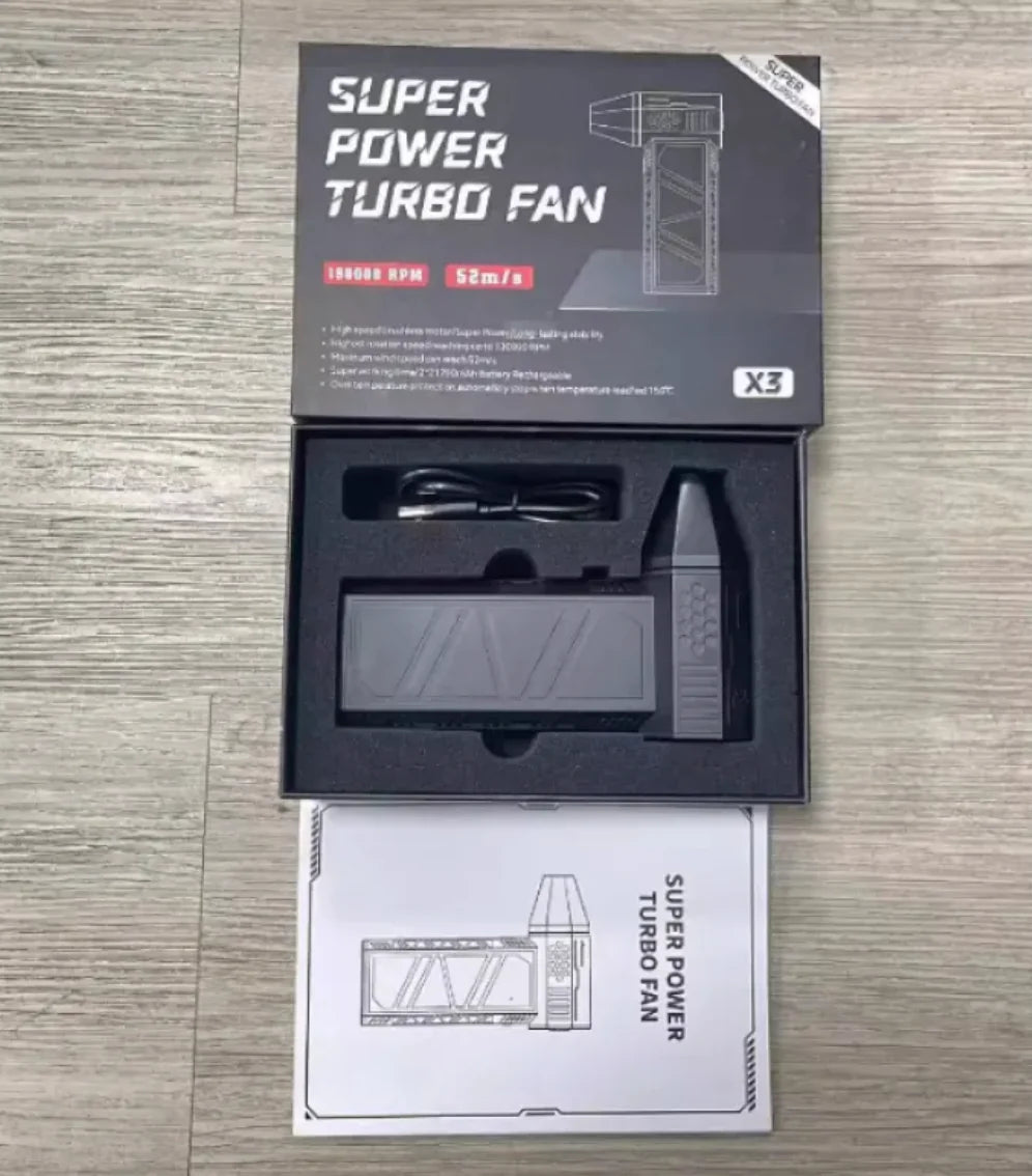 Portable High-Speed Brushless Blower