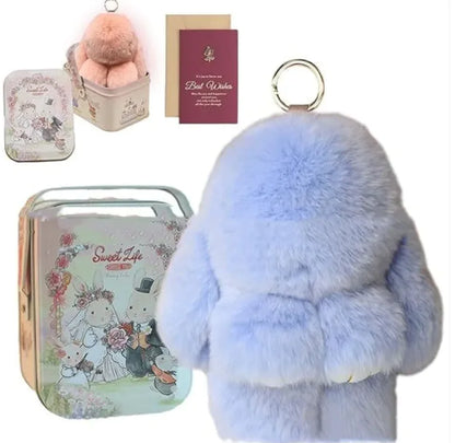 Holiday Bunny Charm