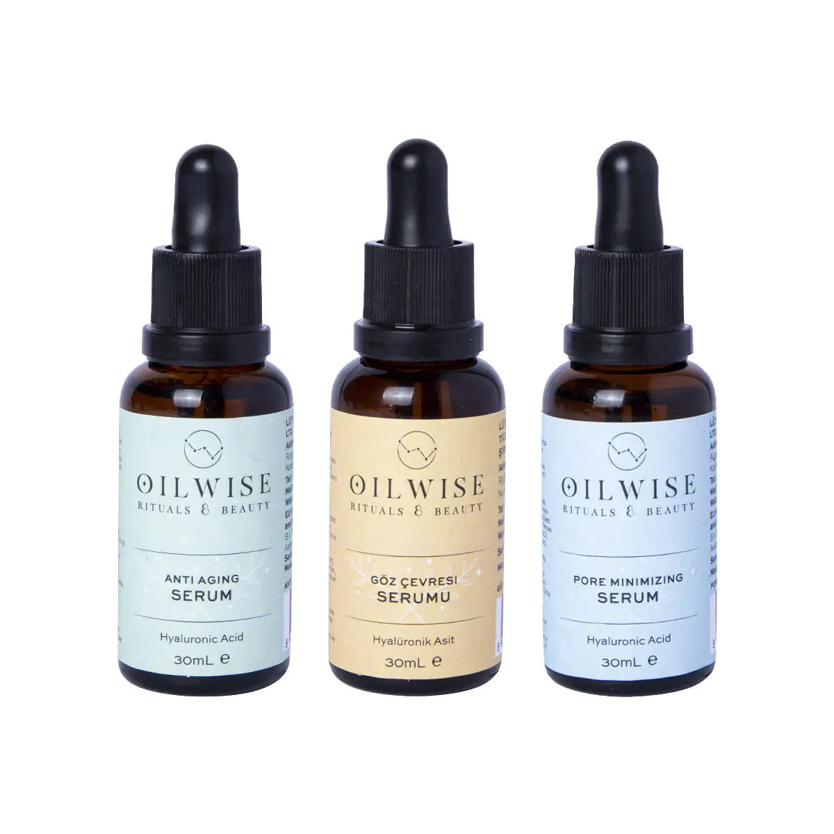 Oilwise Complete Antiaging Trio Serum Set