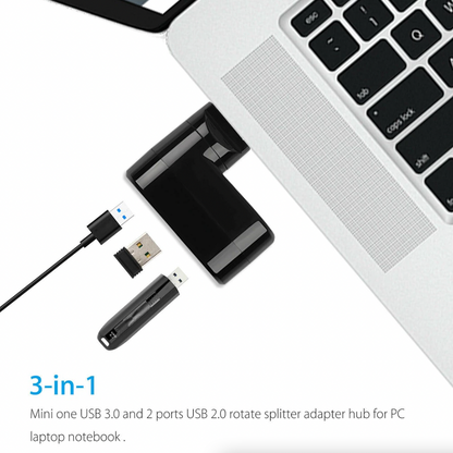 SpeedHub 3 Port USB 3.0 Adapter