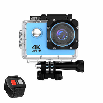 4K UHD Action Camera with WiFi &amp; RF Remote