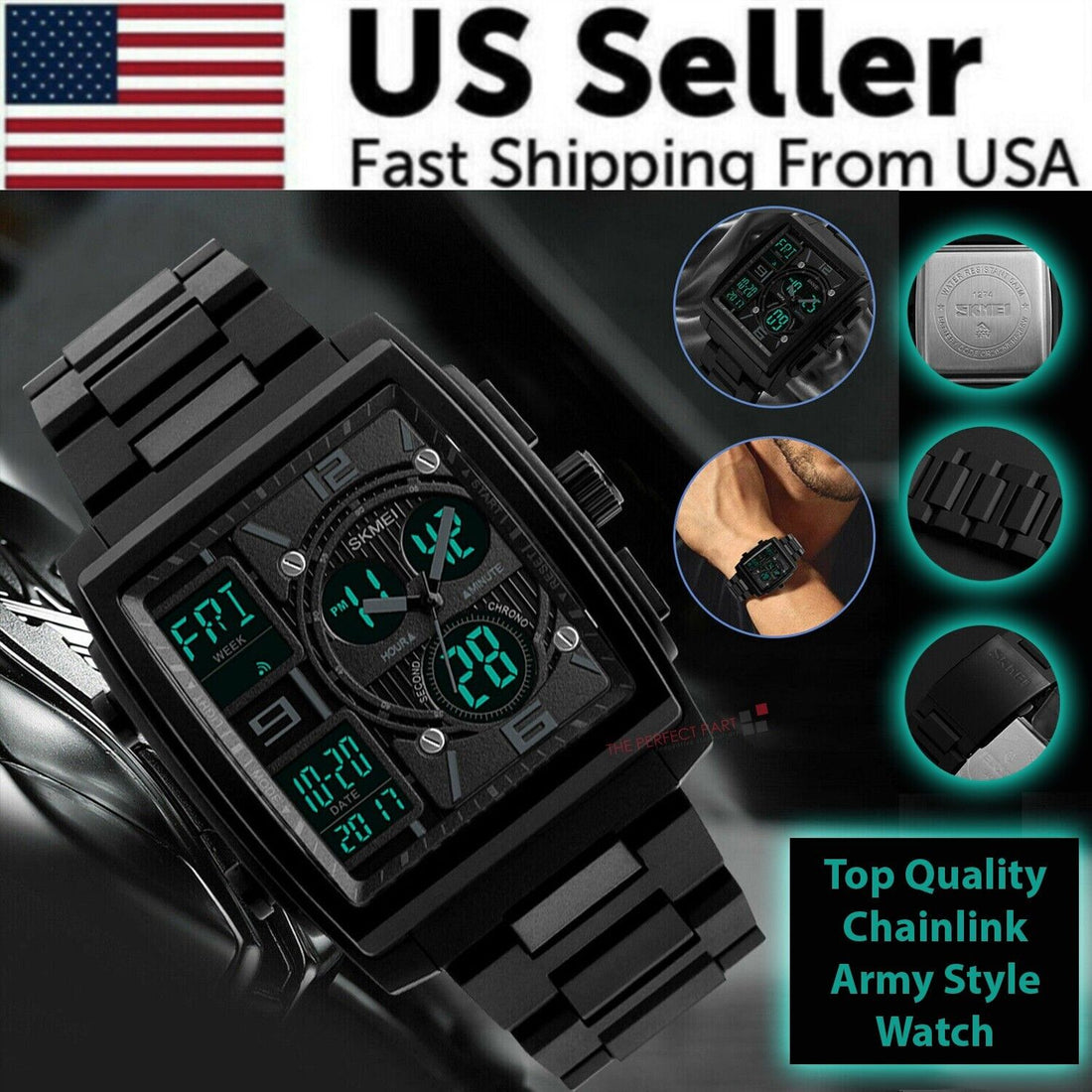 Tactical Chrono Quartz Men&