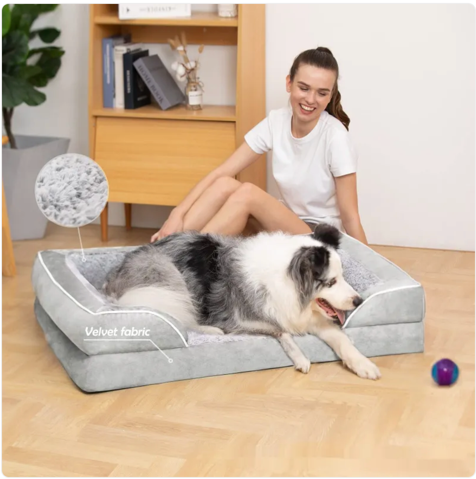 Removable &amp; Washable U-Shaped Pet Sofa ChicCharm
