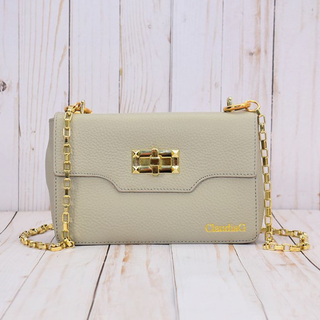Tan Leather Sidekick Satchel ChicCharm