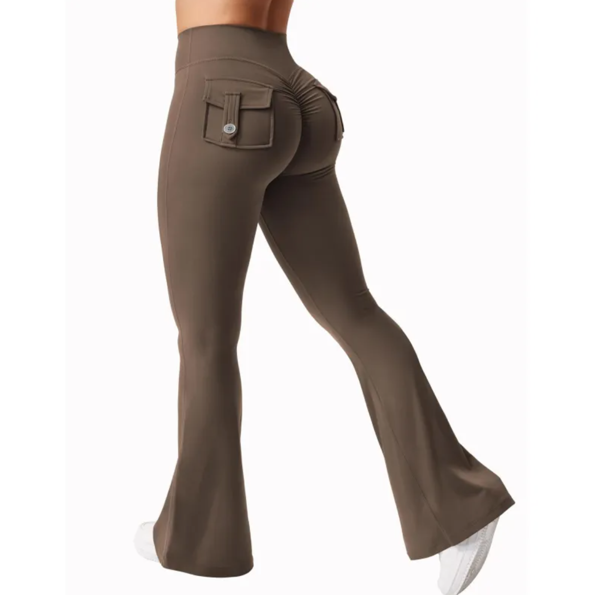 Urban Chic High-Rise Cargo Joggers