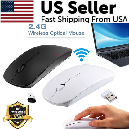 2.4GHz Wireless Optical Mouse for Mac &amp; PC