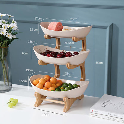 Tiered Fruit Display Stand