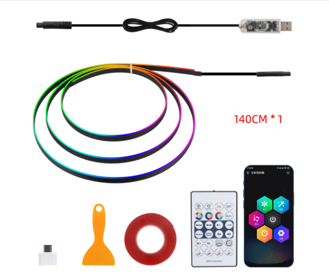 USB Music Sync Car Light
