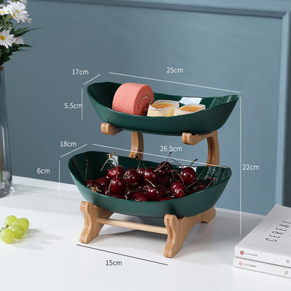Tiered Fruit Display Stand