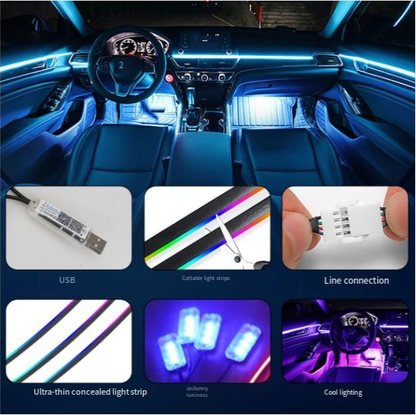 USB Music Sync Car Light