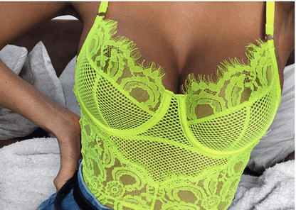 Floral Lace Intimate Bodysuit