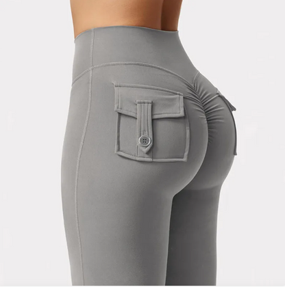 Urban Chic High-Rise Cargo Joggers