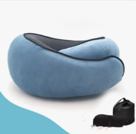 ErgoComfort Memory Foam Neck Pillow
