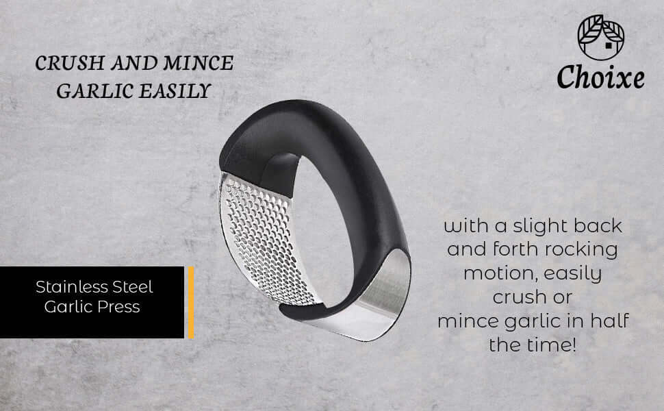 Arc Stainless Garlic Crusher