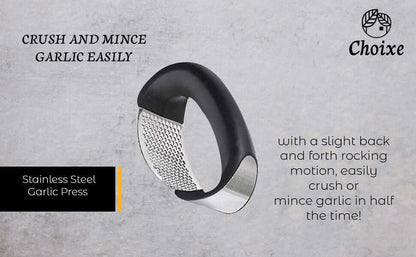 Arc Stainless Garlic Crusher