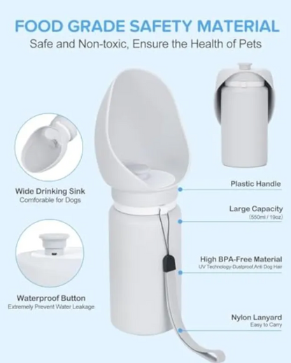Portable dog water bottle Hydrator