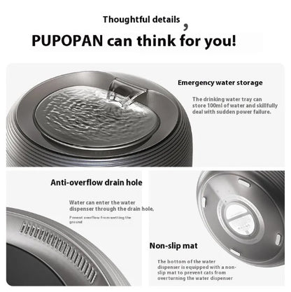 HydrateMate Pet Fountain ChicCharm