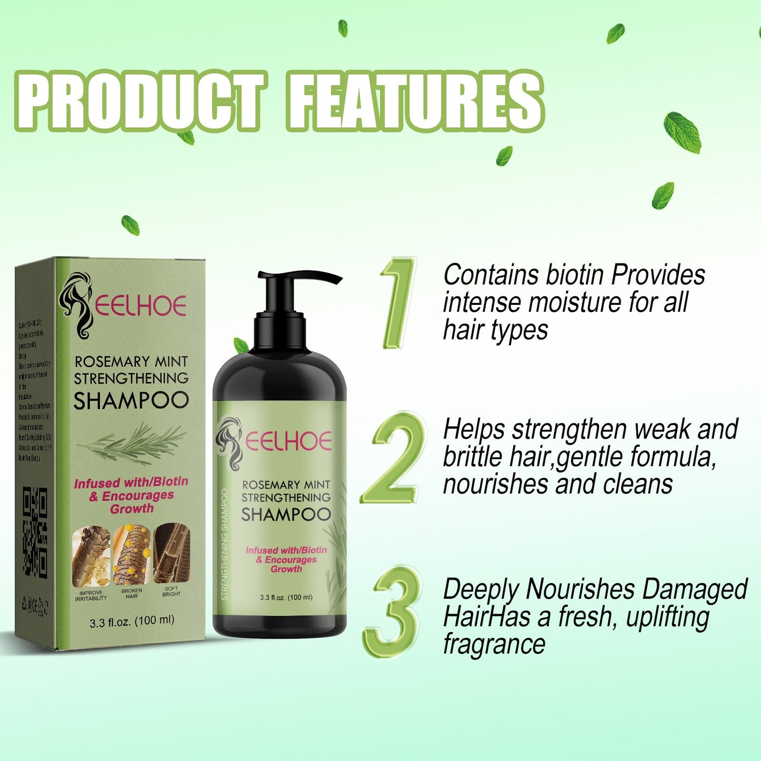 RoseMint Hair Growth Shampoo