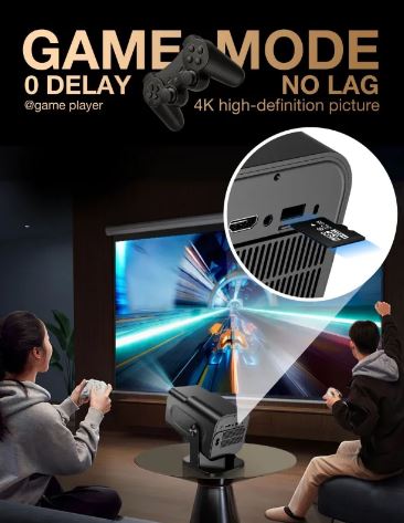 Compact Android Gaming Projector