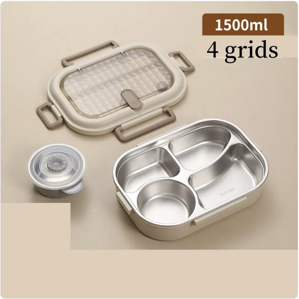 Stainless Steel Microwavable Lunch Box