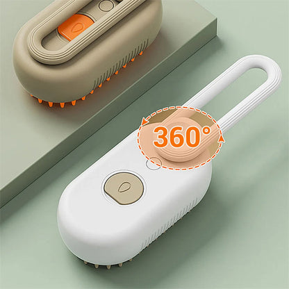 SteamEase Pet Brush